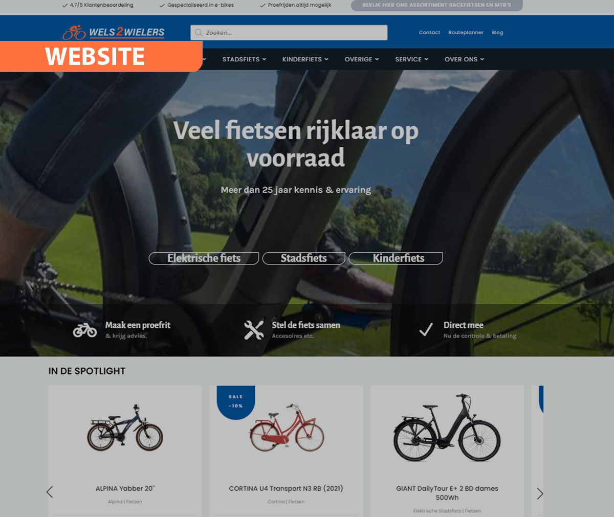 Nieuwe website online