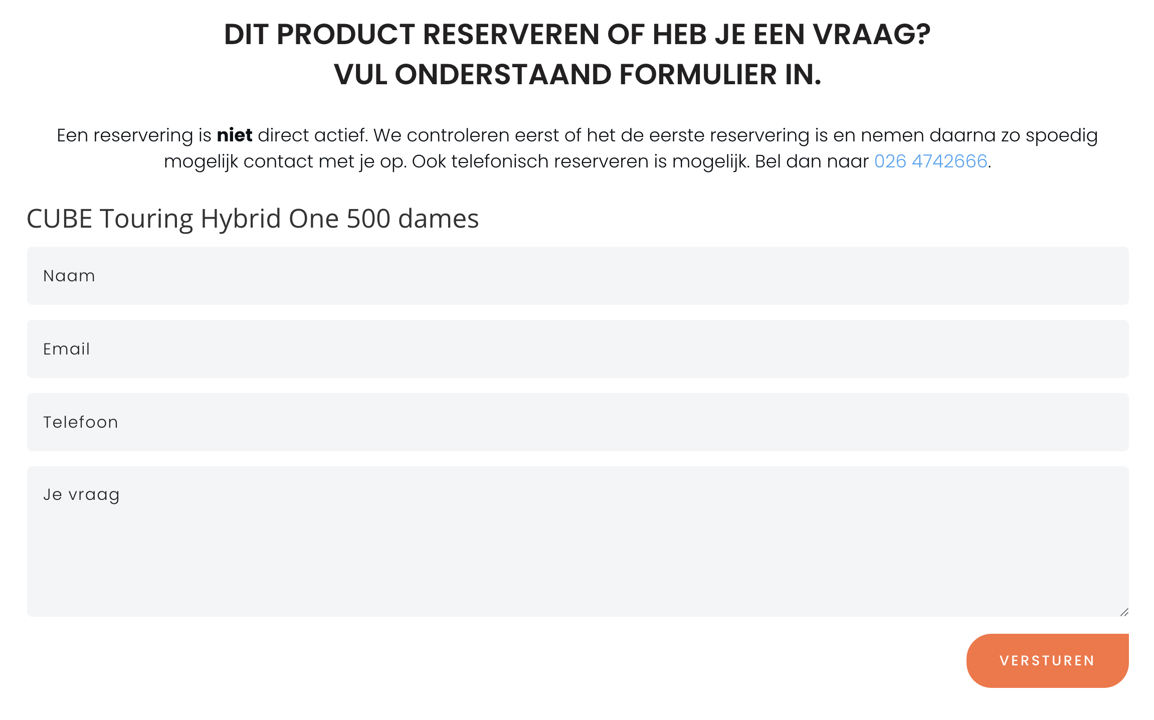 Fiets reserveren Wels2wielers