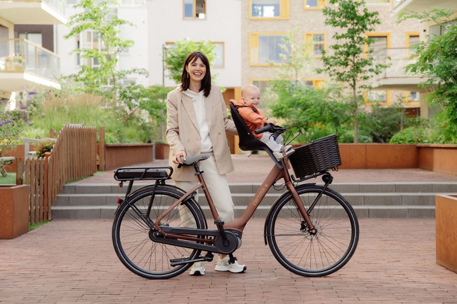 Cortina elektrische mamafiets, Wels2wielers
