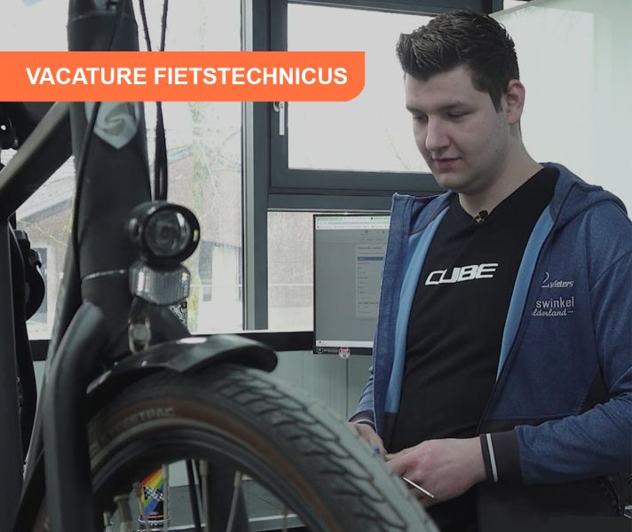 Vacature fietstechnicus/monteur