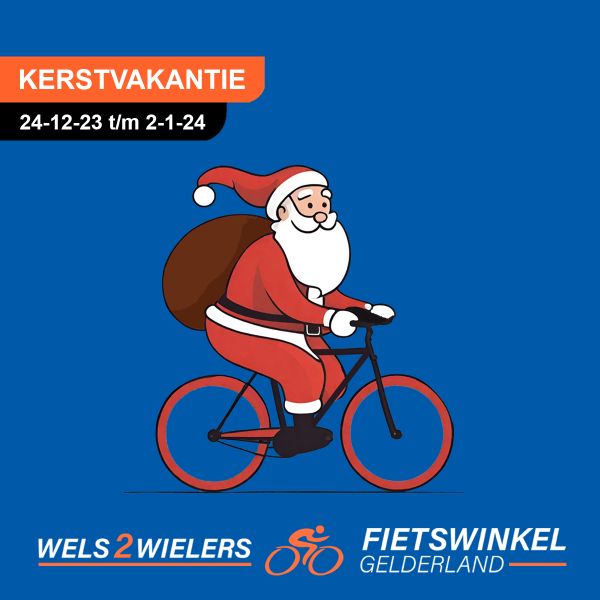Wels2wielers Kerstvakantie gesloten