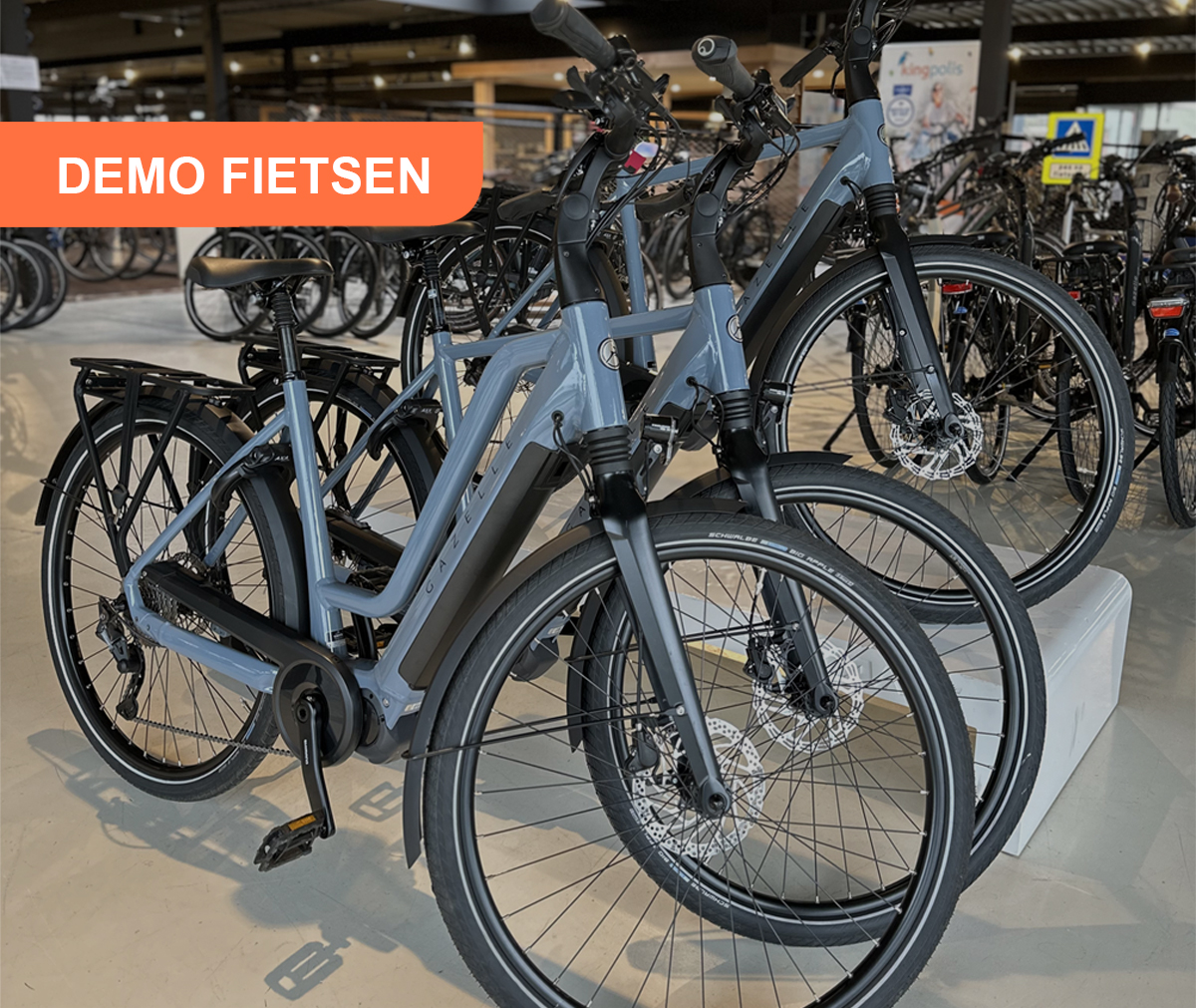 Bekijk ons assortiment demo fietsen
