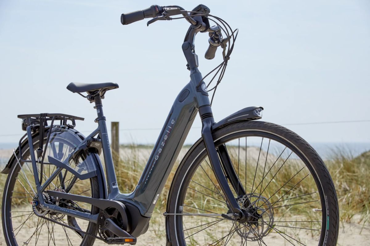 Fiets met riemaandrijving: Gates belt drive