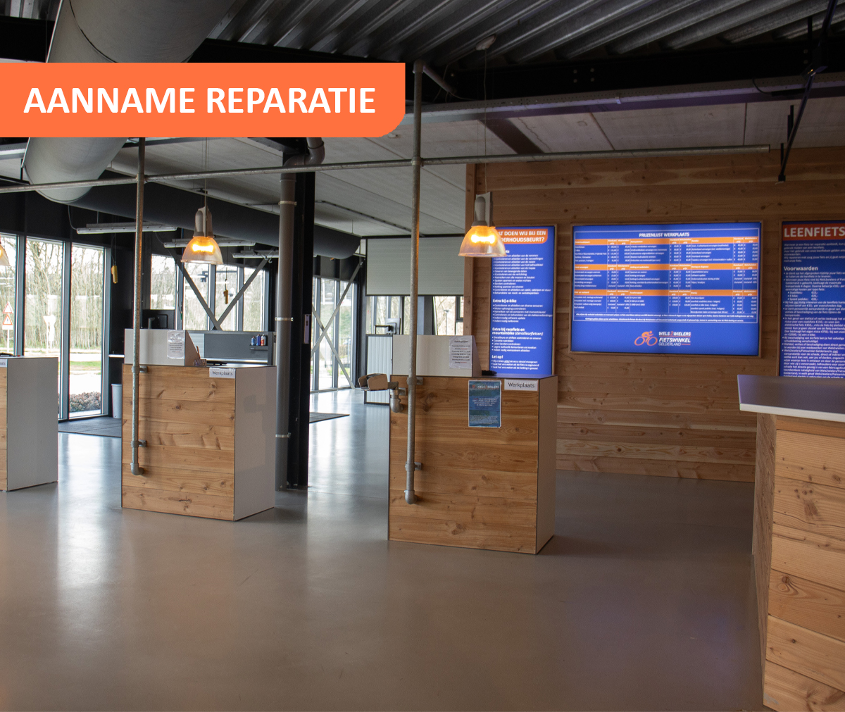 Belangrijke update aanname reparaties