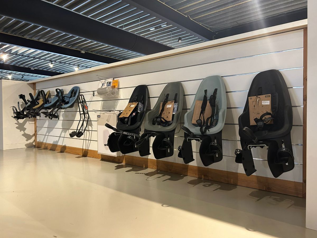 Kinderzitje fiets Wels2wielers Heteren