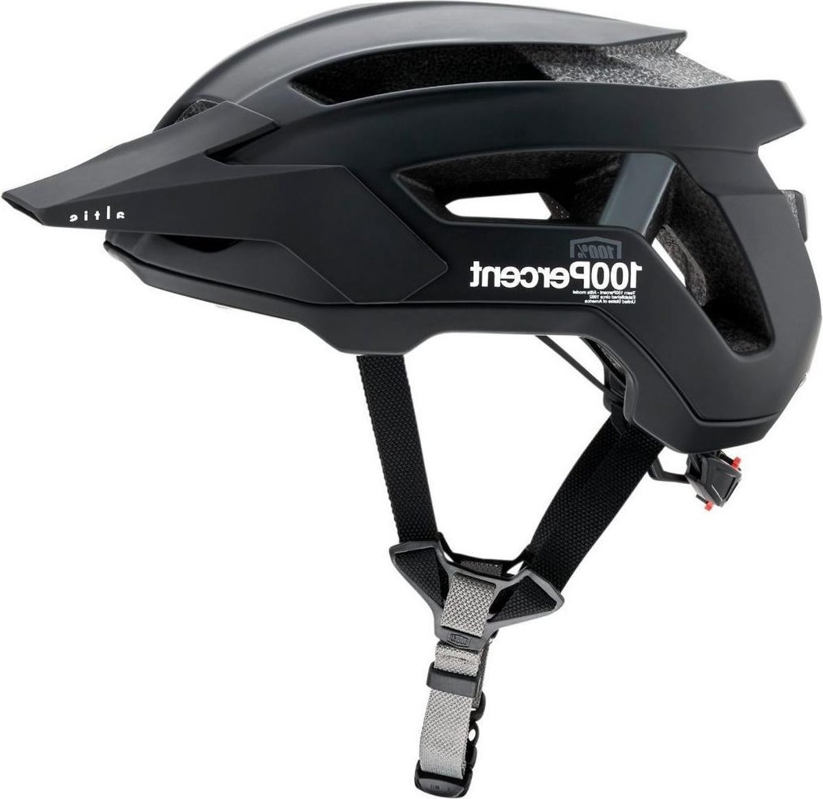 100% MTB Helm Altis Zwart